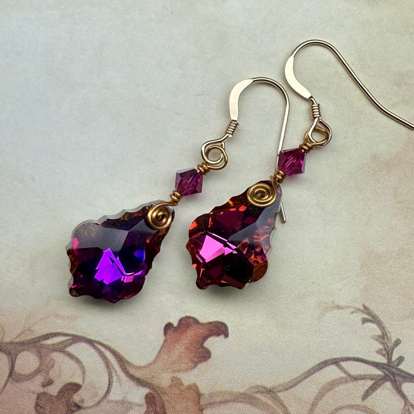 in the waiting woods - chandelier earrings