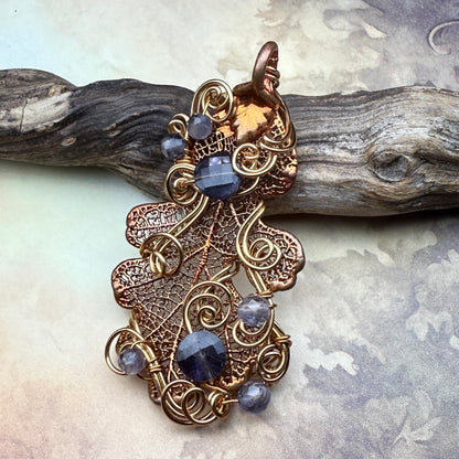 in the waiting woods - oak & iolite