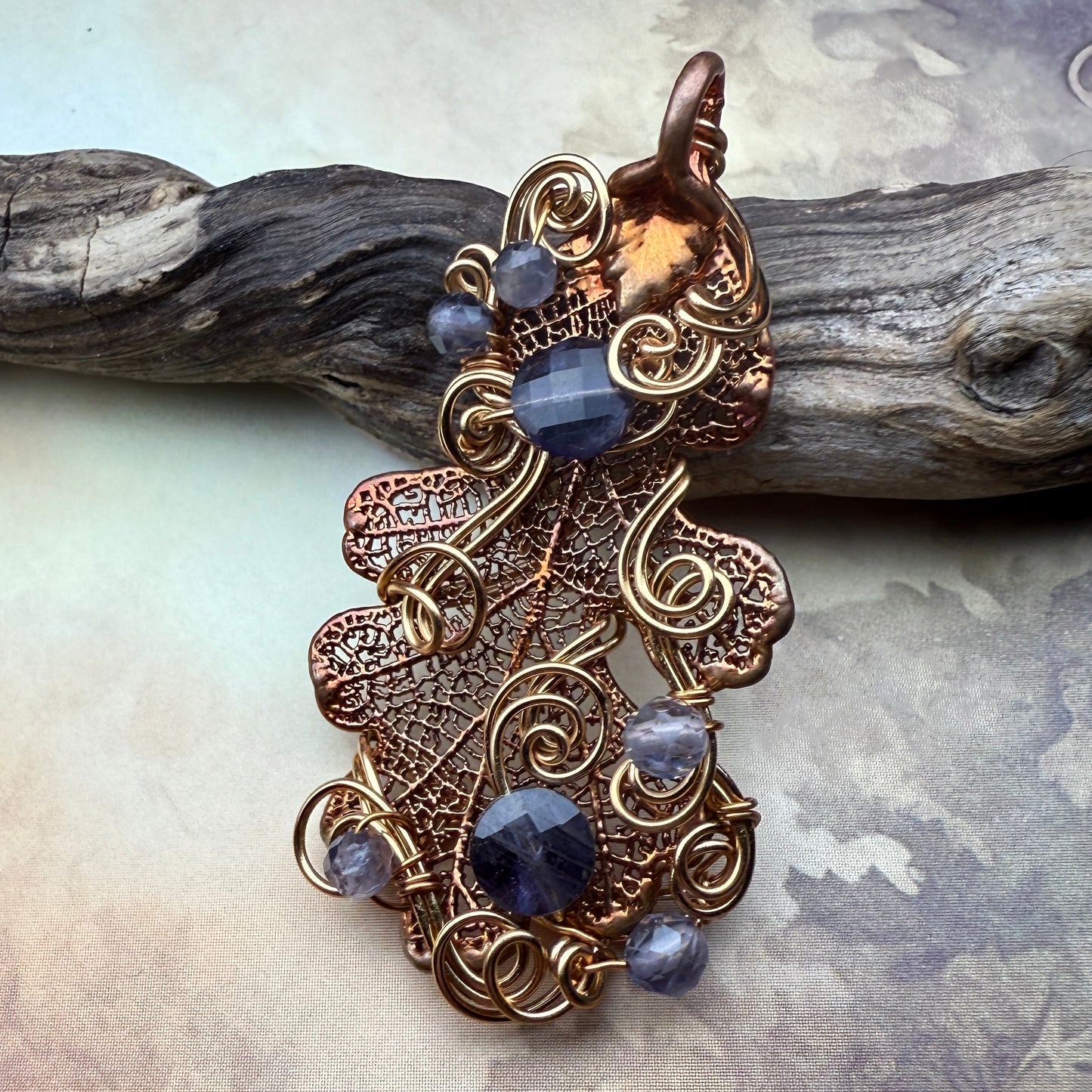 in the waiting woods - oak & iolite