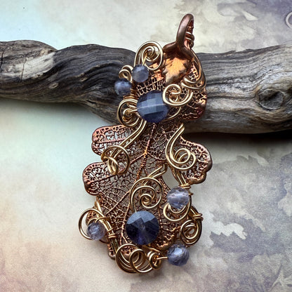 in the waiting woods - oak & iolite