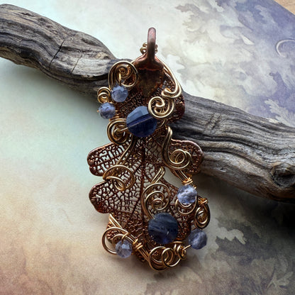 in the waiting woods - oak & iolite