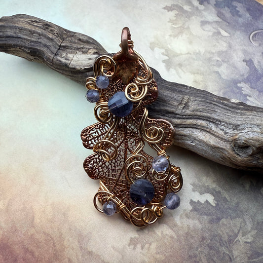 in the waiting woods - oak & iolite