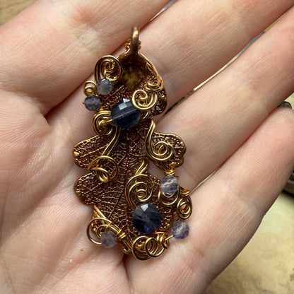 in the waiting woods - oak & iolite