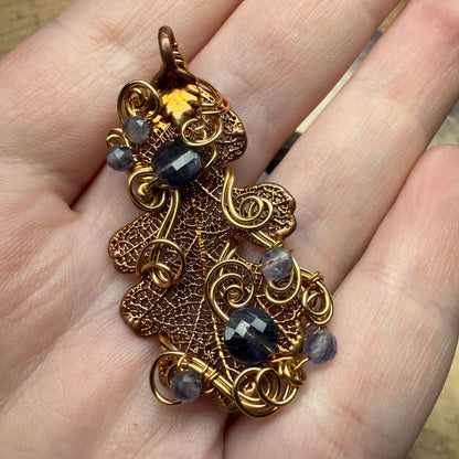 in the waiting woods - oak & iolite