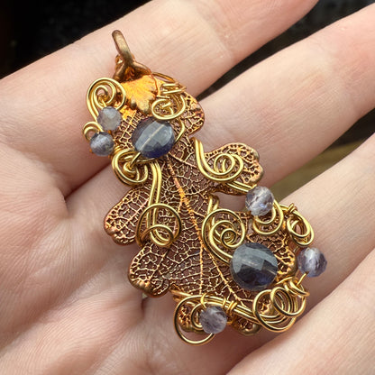 in the waiting woods - oak & iolite