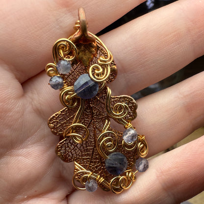 in the waiting woods - oak & iolite