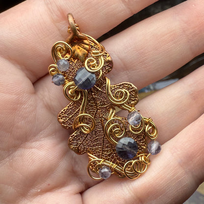 in the waiting woods - oak & iolite