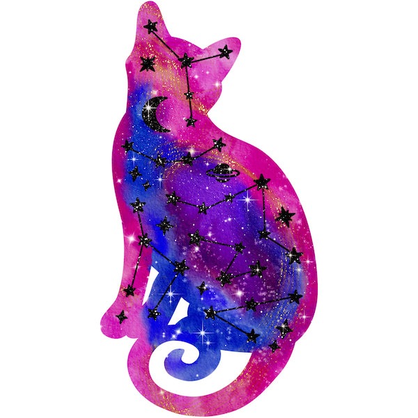 Celestial Kitty Greeting Cards