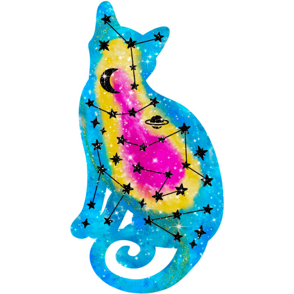Celestial Kitty Greeting Cards