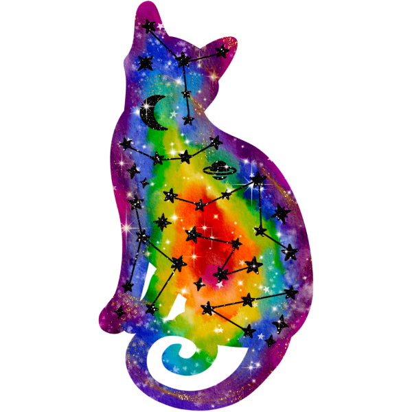 Celestial Kitty Greeting Cards
