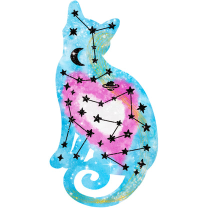 Celestial Kitty Greeting Cards