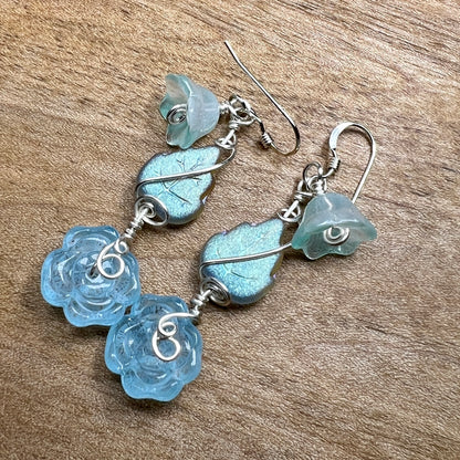 Ocean Flowers - LAST PAIR!