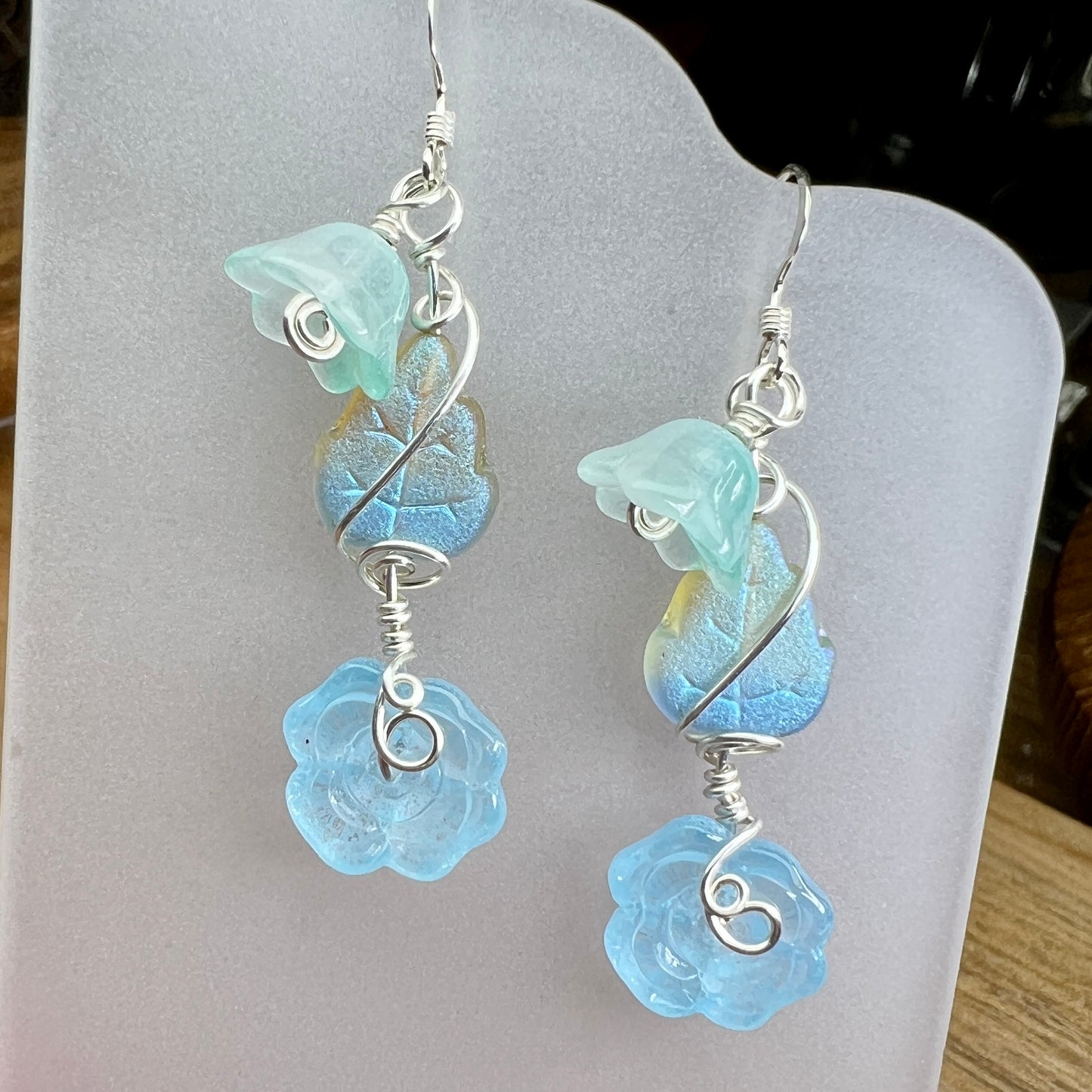 Ocean Flowers - LAST PAIR!