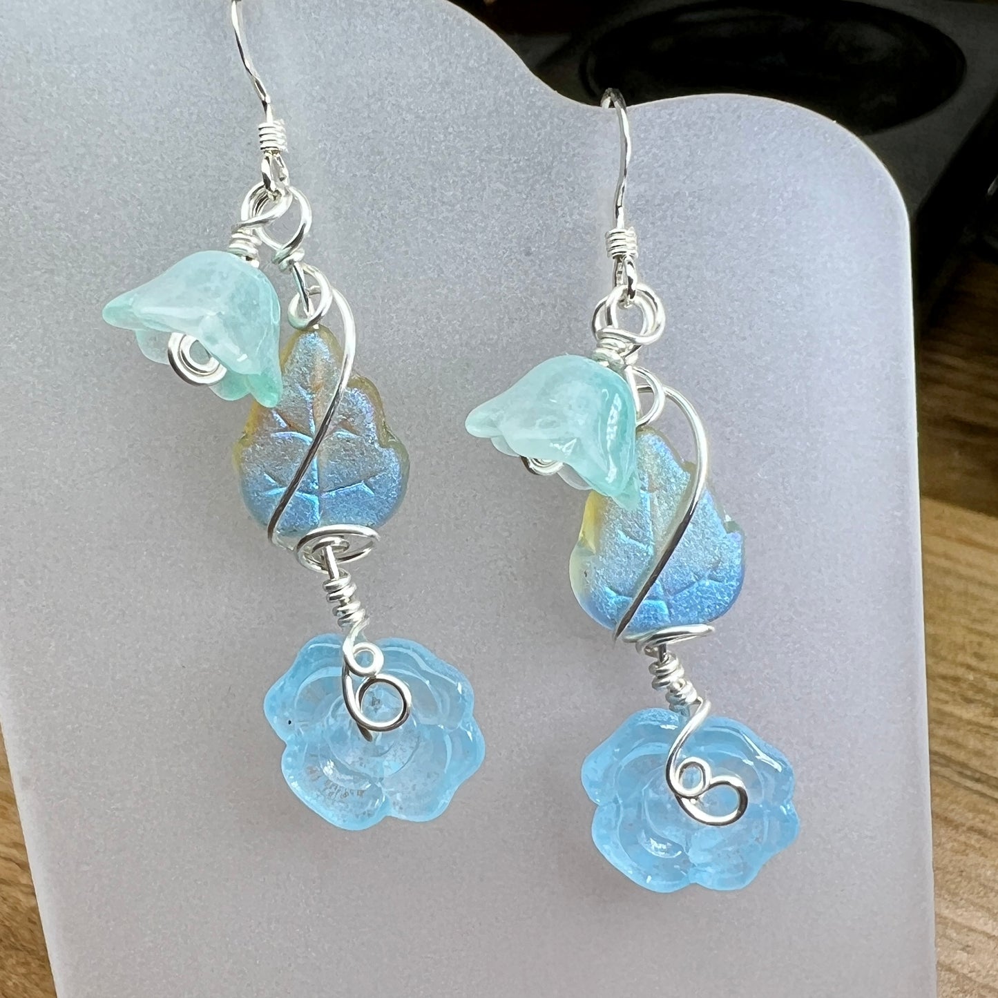 Ocean Flowers - LAST PAIR!