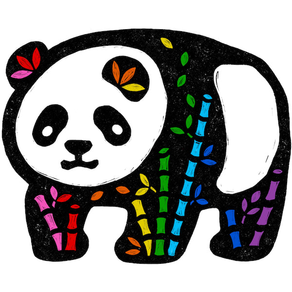 Pride Panda Greeting Cards
