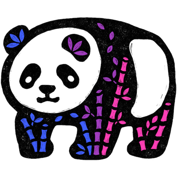 Pride Panda Greeting Cards