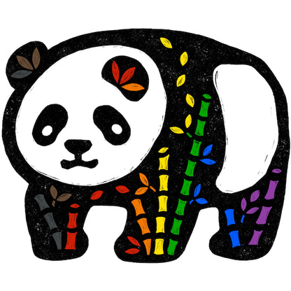 Pride Panda Greeting Cards