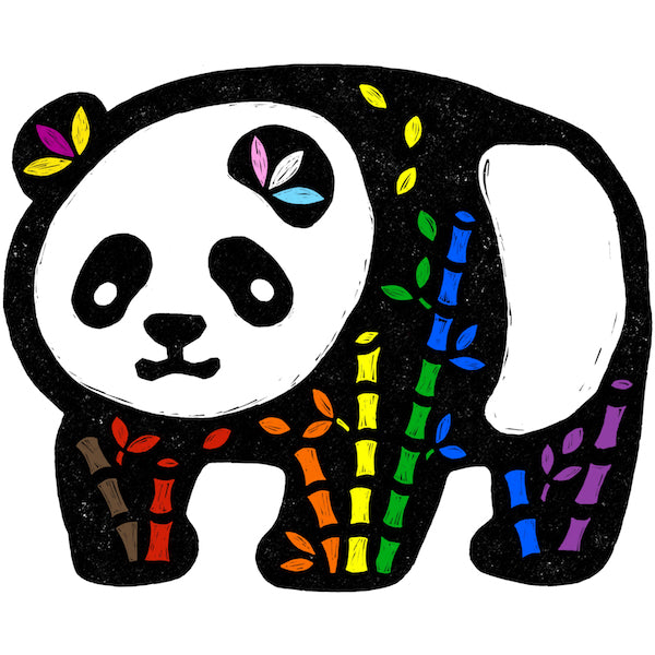 Pride Panda Greeting Cards