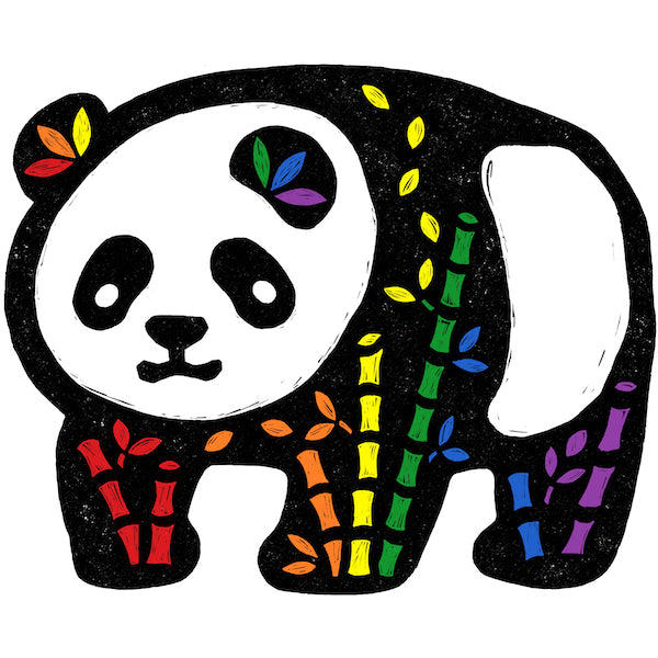 Pride Panda Greeting Cards