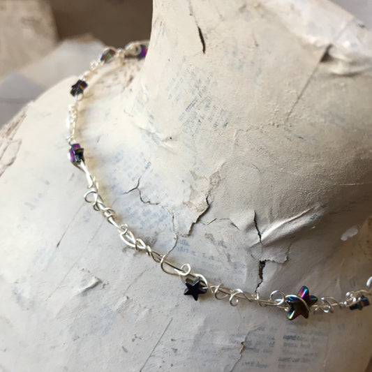 Hematite Star Neckvines