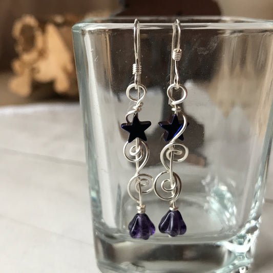 Night Garden Earrings