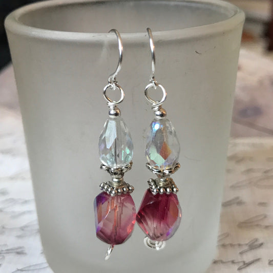 Tiny Evil Genius Earrings: Roses