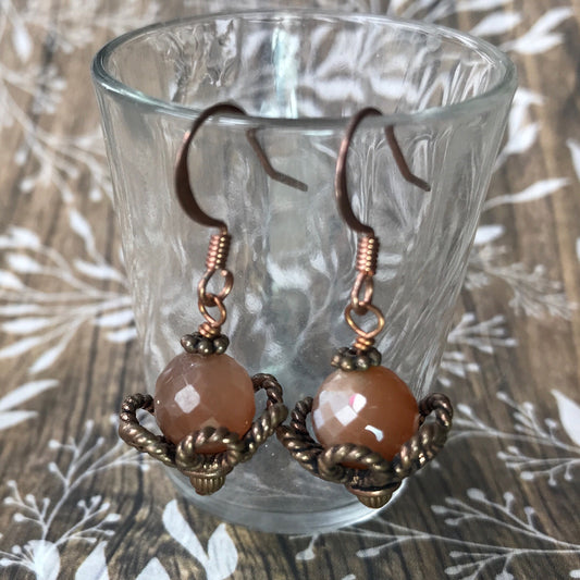 Personal collection: peach moonstone