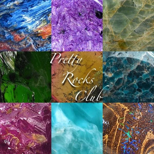 July 2020 Pretty Rocks Club - Larimar