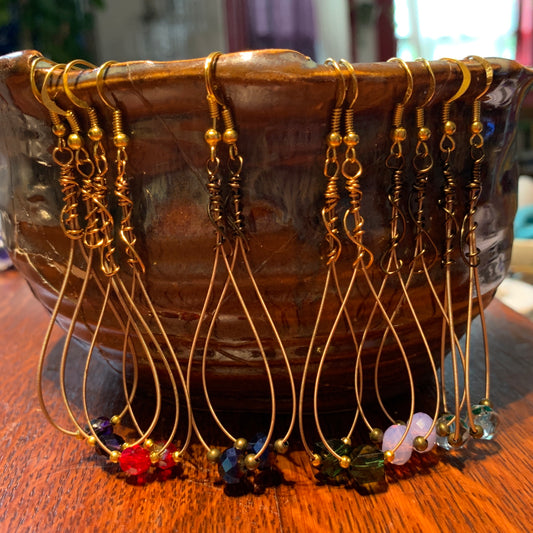 Guitar String Earrings