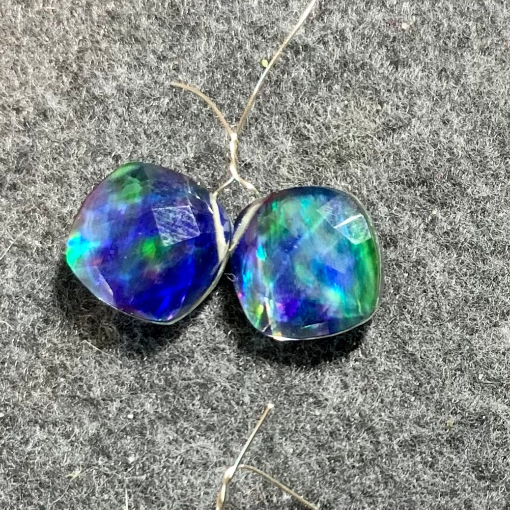 Custom Uncharted Nebula earrings