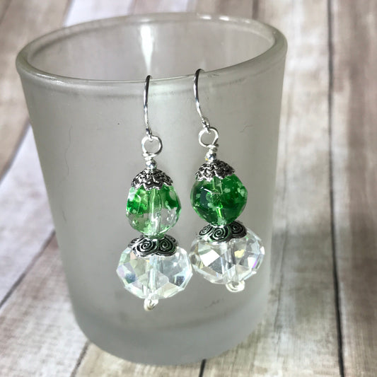 Tiny Evil Genius Earrings: glow in the dark!