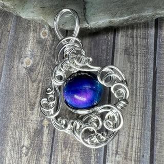 Custom for Kelsey - Nebula pendant