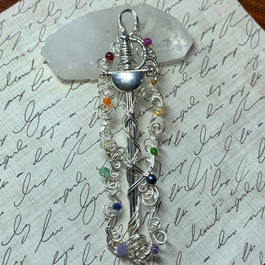 Big Gay Sword Pendant #2