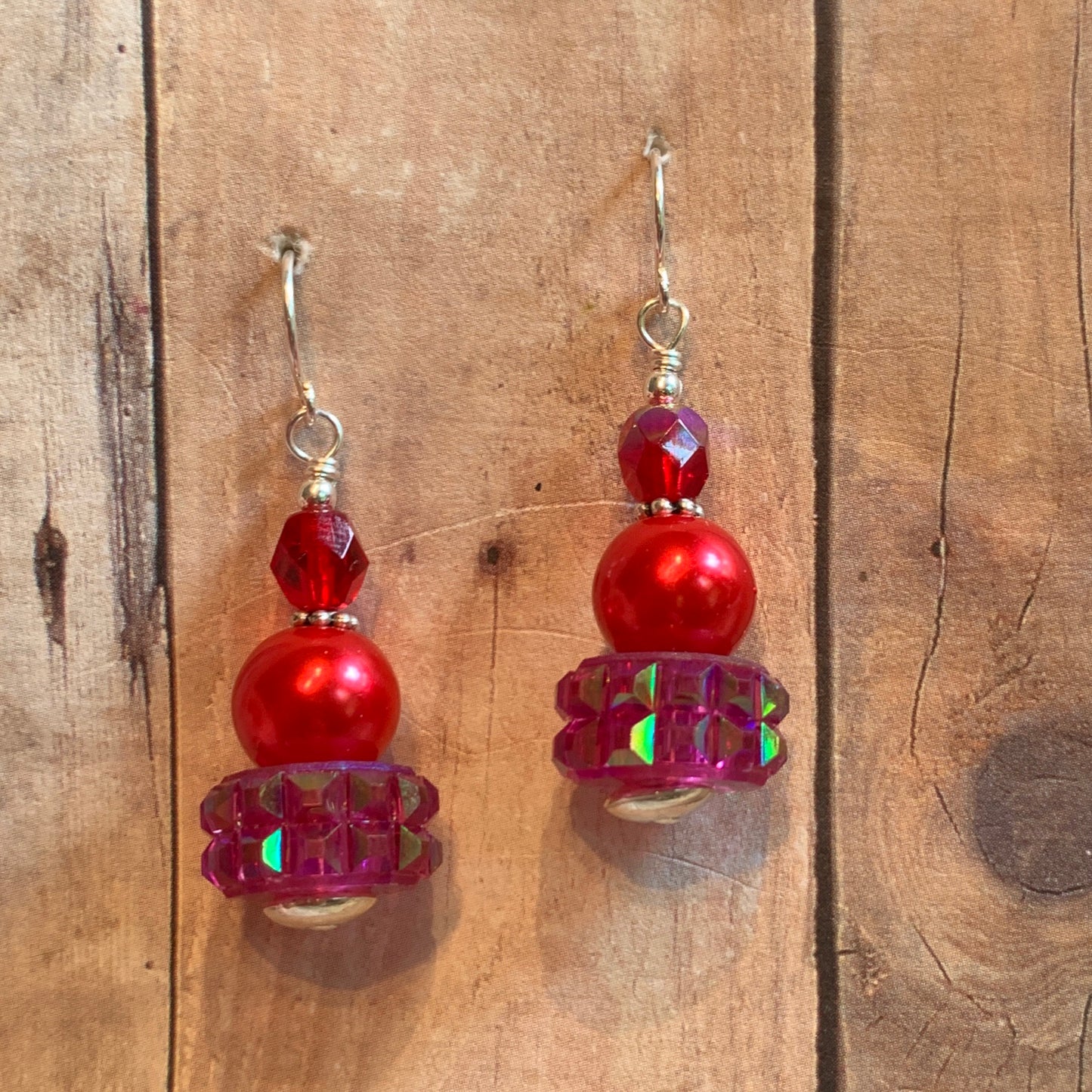 Tiny Evil Genius Earrings: “call it something about fire”