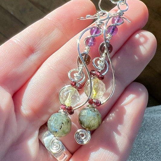 Sundering Persephone earrings