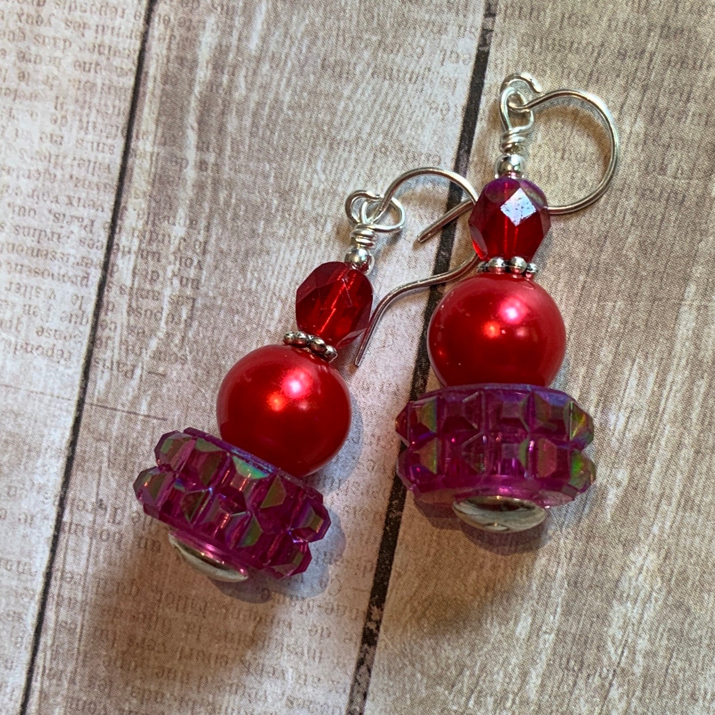 Tiny Evil Genius Earrings: “call it something about fire”