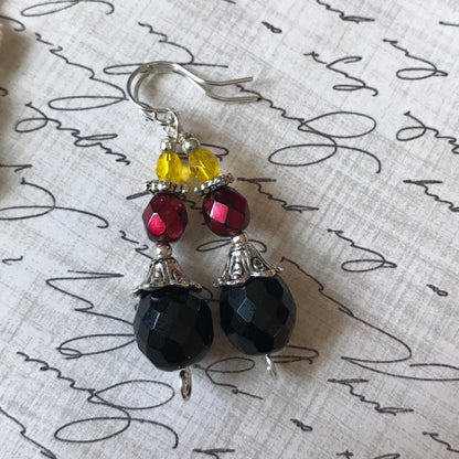 Tiny Evil Genius Earrings: Another New Thing