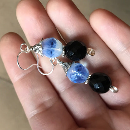 Tiny Evil Genius Earrings: Bees of Darkness